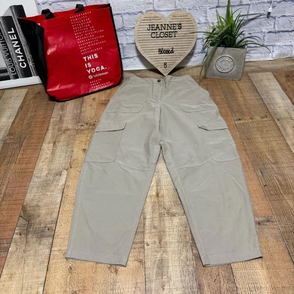 Lululemon Light Utilitech Cargo Pocket High-Rise Pant riverstone Size 26